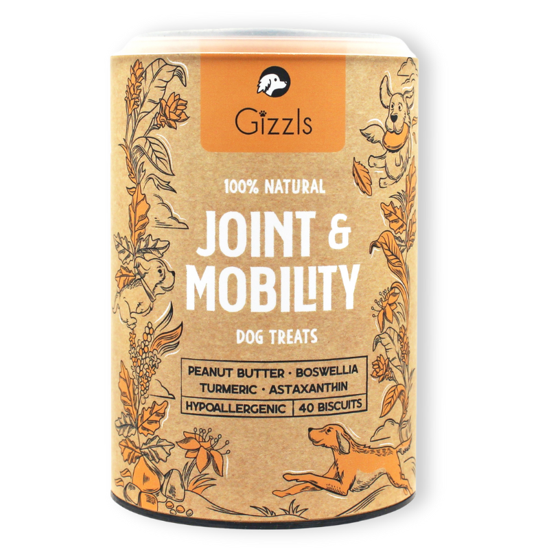 Gizzls Botanicals Joint and Mobility Dog Biscuits (40 biscuits)