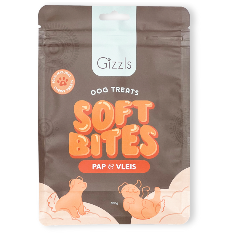 Gizzls Pap and Vleis Dog Treats (300g)