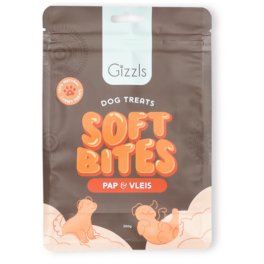 Gizzls Pap and Vleis Dog Treats (300g)