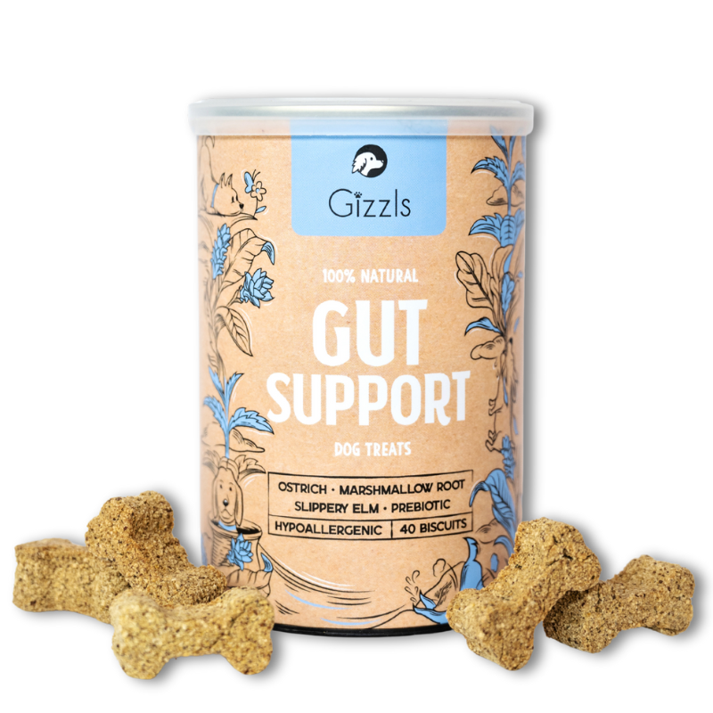 Gizzls Botanicals Gut Support Dog Biscuits (40 biscuits)