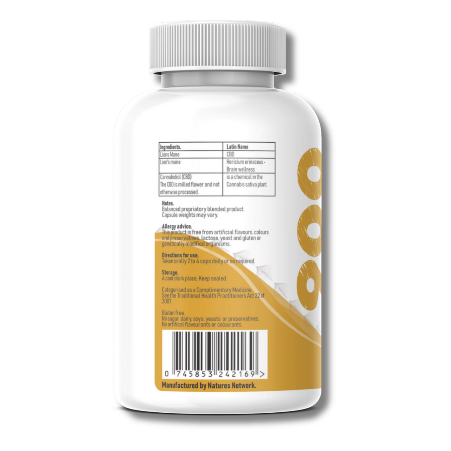 Lion's Mane CBD (90 caps)