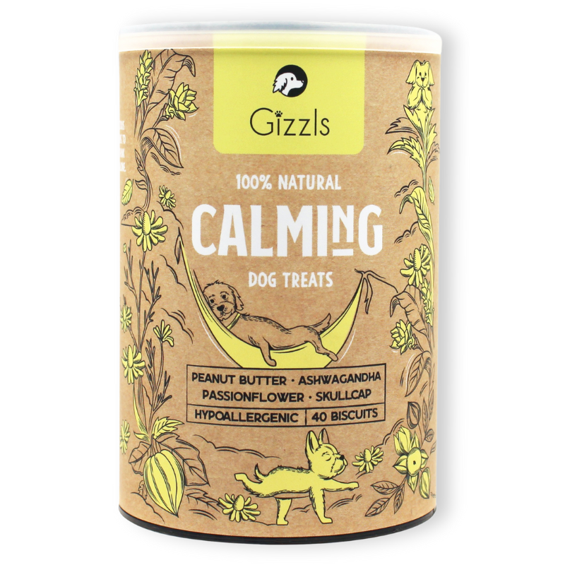 Gizzls Botanicals Calming Dog Biscuits (40 biscuits)
