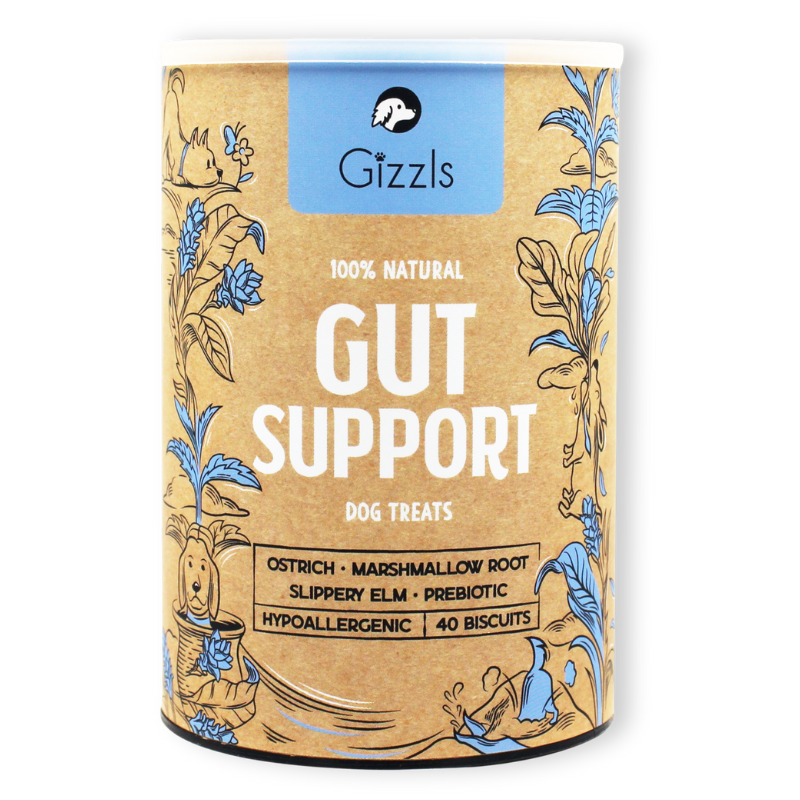 Gizzls Botanicals Gut Support Dog Biscuits (40 biscuits)